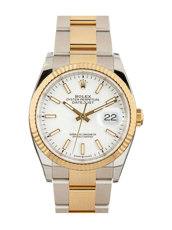 ساعت مردانه رولکس مدل دیت جاست سایز ۴۲ میل