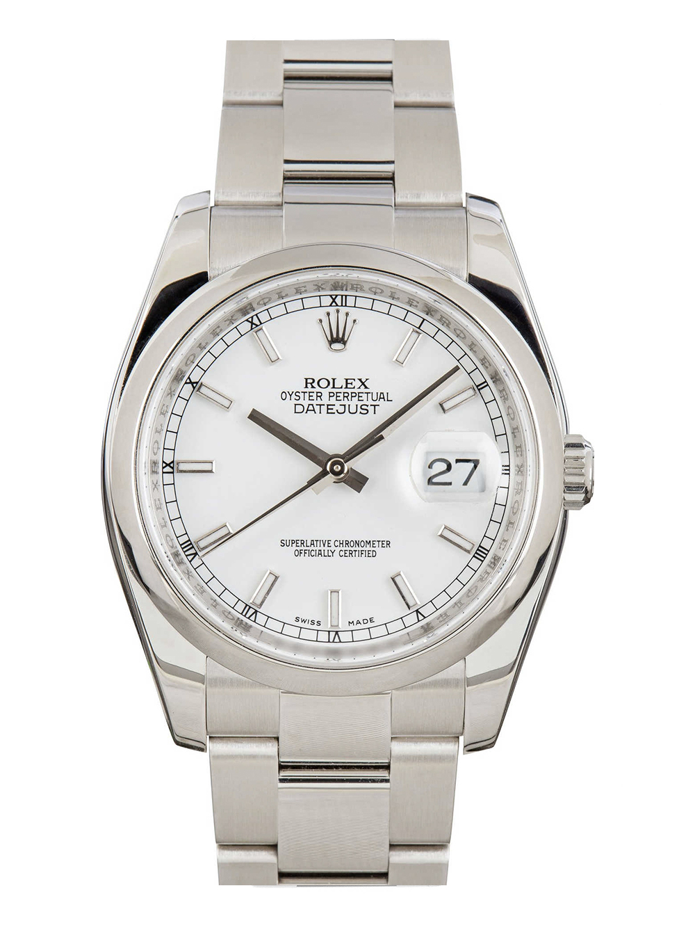 ساعت زنانه رولکس مدل دیت جاست سایز ۳۸ میل